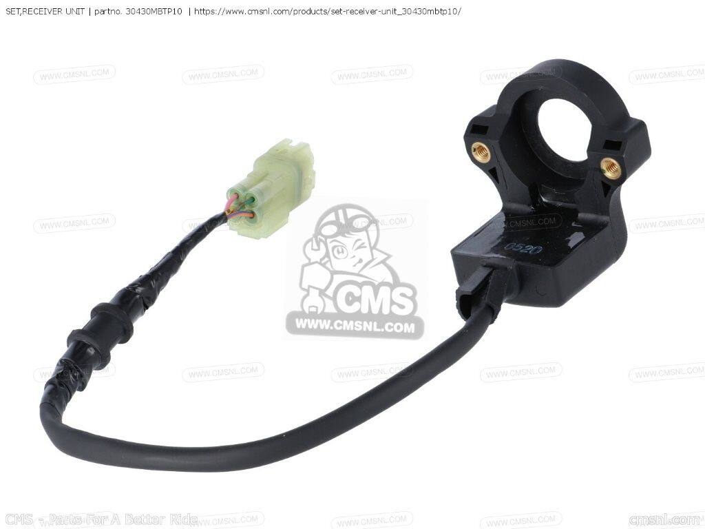 ウェビック 楽天市場店のCMS シーエムエス (30430-MBT-P14) SET，RECEIVER UNIT［30430MBTP10］ XL1000V VARADERO XL1000VA HONDA ホンダ その他イモビライザー・アラームオプション・補修部品 保管・盗難防止用品｜アングル2