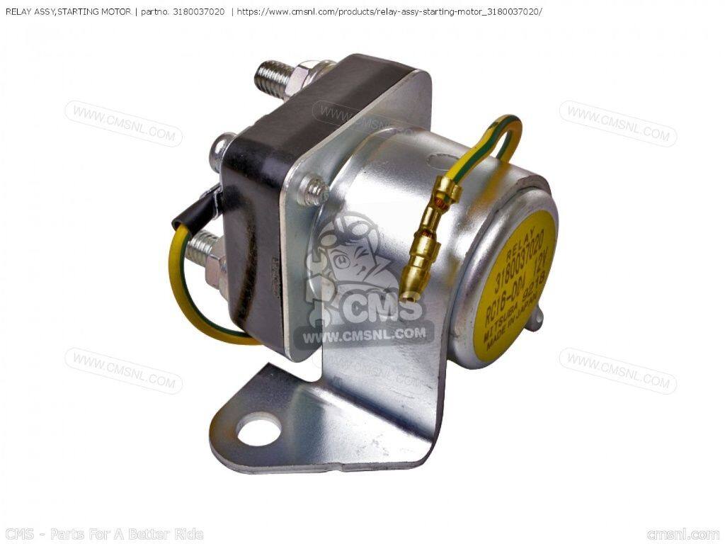 CMS シーエムエス (31800-37021) RELAY ASSY，STARTING MOTOR［3180037020］ SUZUKI スズキ リレー 電装系