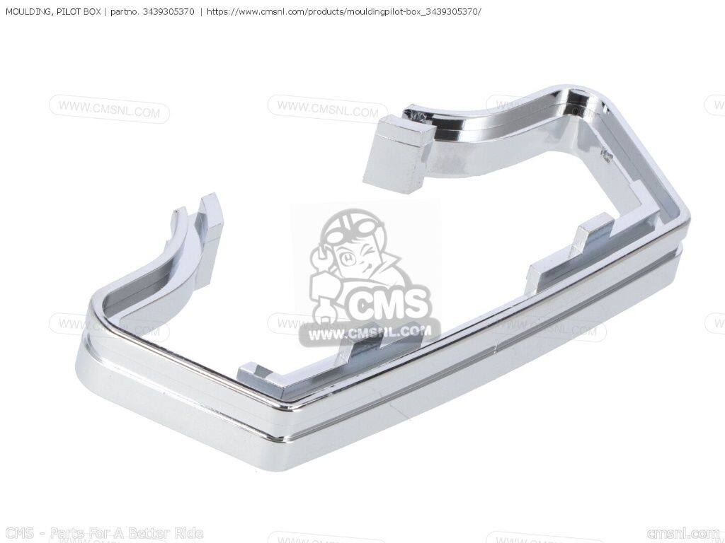 CMS シーエムエス (34393-05450) MOULDING， PILOT BOX［3439305370］ GS125 GS125...