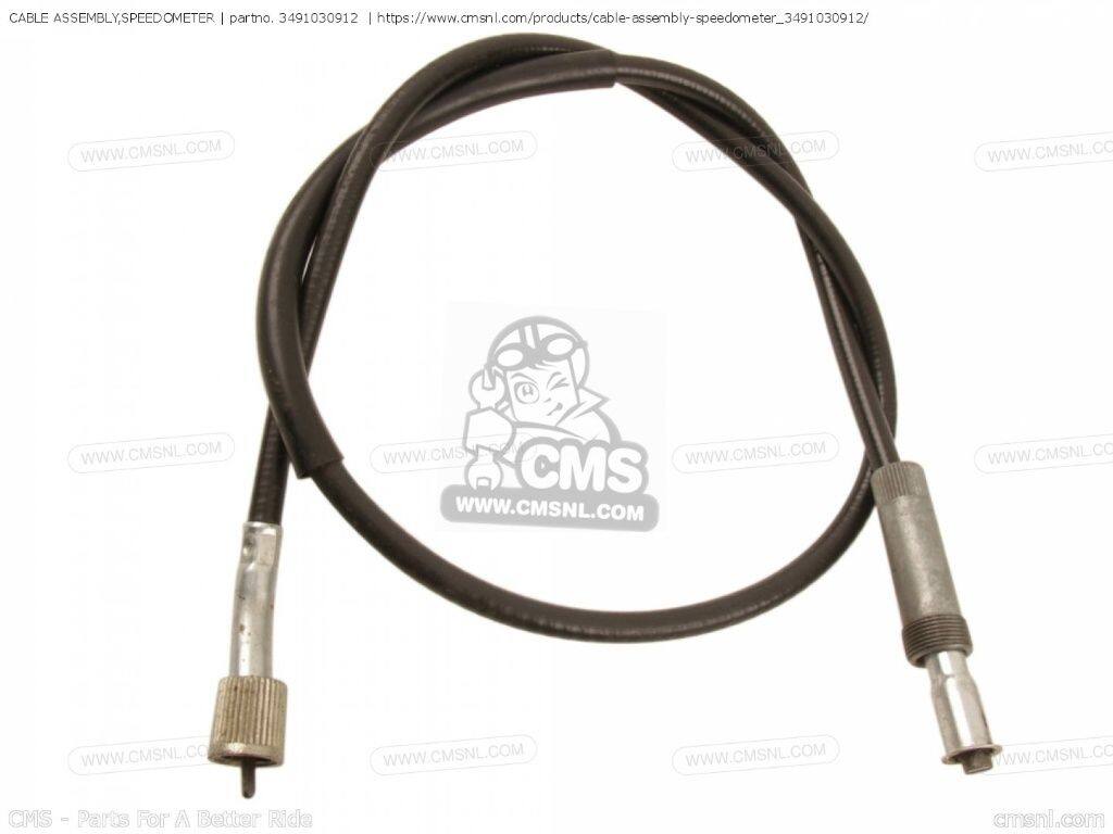 CMS シーエムエス (34910-45115) CABLE ASSEMBLY，SPEEDOMETER［3491030912］ DR500S SUZUKI スズキ メーターケーブル メーター・インジケーター関係 電装系