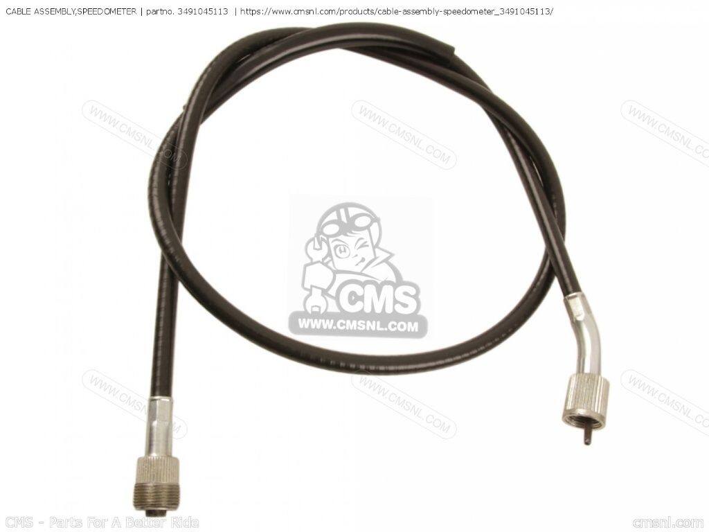 CMS シーエムエス (34910-45115) CABLE ASSEMBLY，SPEEDOMETER［3491045113］ GS450ET GS450EX GS450EZ GS450L GS450ST GS450SX SUZUKI スズキ メーターケーブル メーター・インジケーター関係 電装系