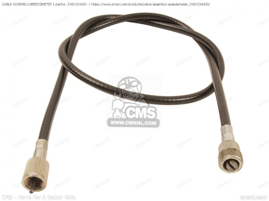 CMS シーエムエス (34910-45421) CABLE ASSEMBLY，SPEEDOMETER［3491034400］ GS550L GS650GL GS750E SUZUKI スズキ メーターケーブル メーター・インジケーター関係 電装系