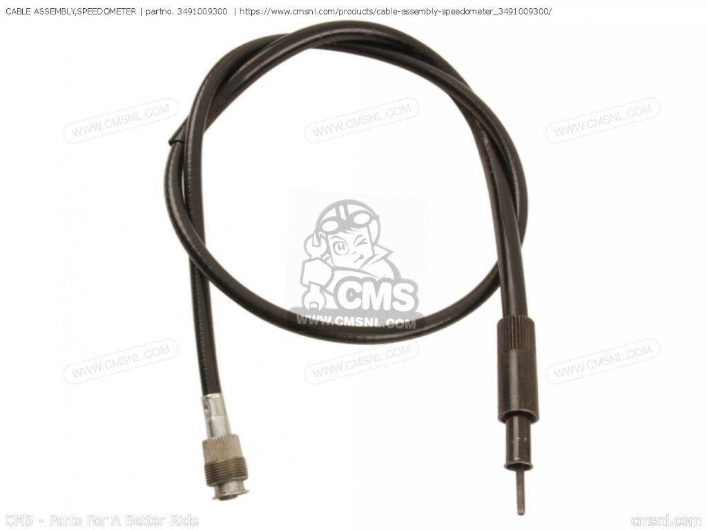 CMS シーエムエス (34910-49312) CABLE ASSEMBLY，SPEEDOMETER［3491009300］ GS1100E GS1100ES GS750A GSX1100 GSX1100E GSX1100ES GSX1100EX GSX1100X GSX750S XN85 XN85D SUZUKI スズキ その他メーター メーター・インジケーター関係 電装系