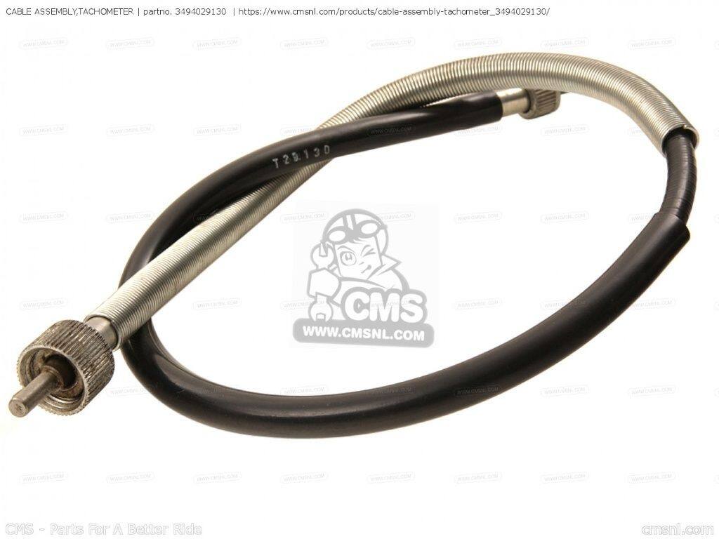 CMS シーエムエス (34940-04721) CABLE ASSEMBLY，TACHOMETER［3494029130］ TC185 SUZUKI スズキ タコメーター メーター・インジケーター関係 電装系