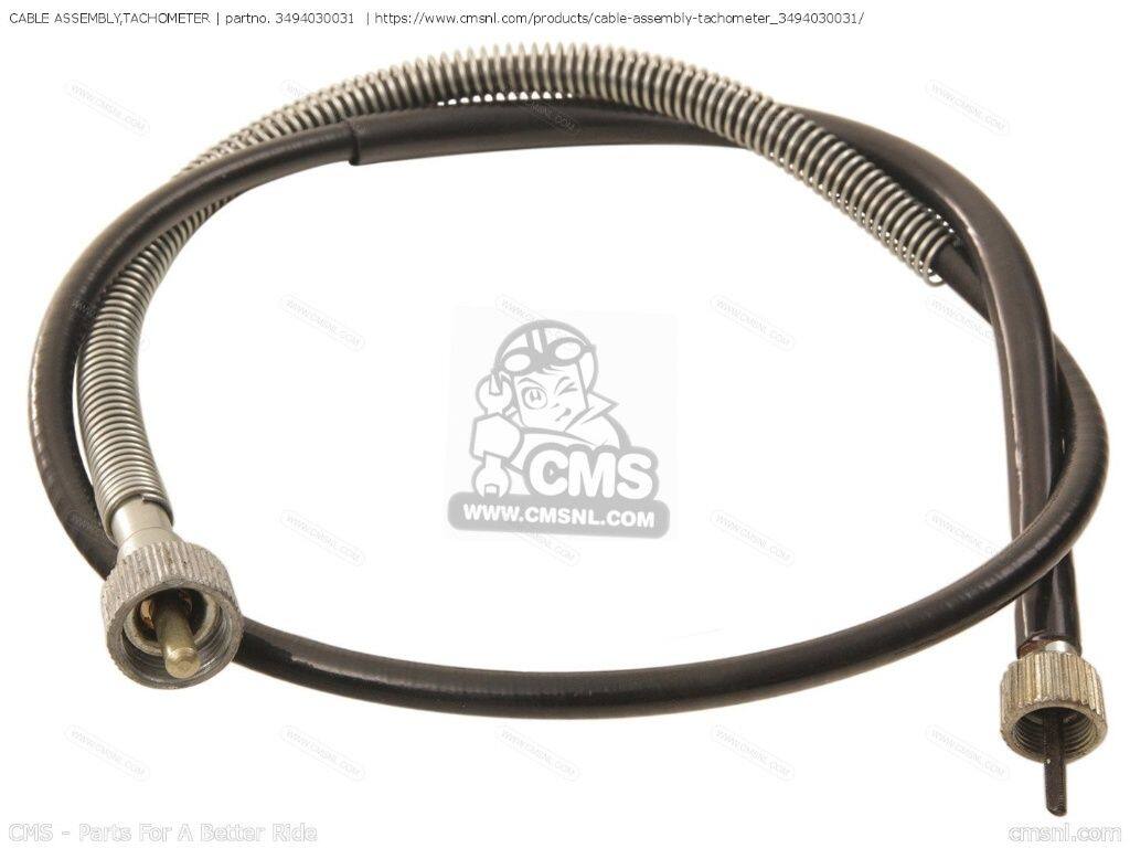 CMS シーエムエス (34940-29903) CABLE ASSEMBLY，TACHOMETER［3494030031］ TS185 TS250 TS400 SUZUKI スズキ タコメーター メーター・インジケーター関係 電装系