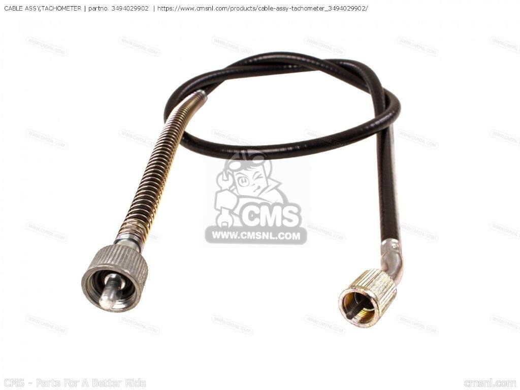 CMS シーエムエス (34940-29903) CABLE ASSY，TACHOMETER［3494029902］ TS250 SUZUKI スズキ タコメーター メーター・インジケーター関係 電装系