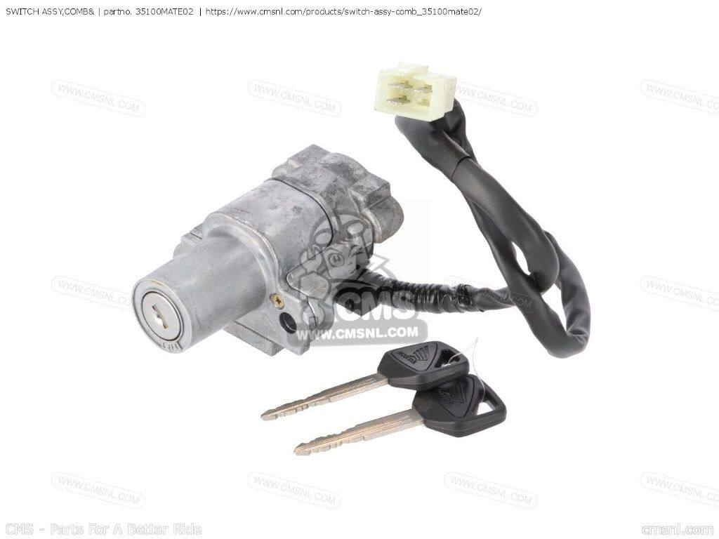 CMS シーエムエス (35100-MAT-E03) SWITCH ASSY，COMB＆［35100MATE02］ CBR1100XX SUPERBLACKBIRD HONDA ホンダ スイッチ スイッチ・ハーネス関係 電装系