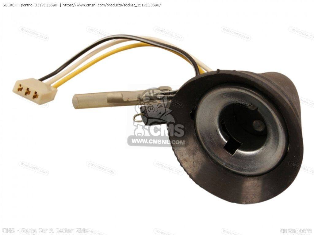 CMS シーエムエス (35171-46A50) SOCKET［3517113690］ TS50XK SUZUKI スズキ ヘッドライト 灯火類 電装系