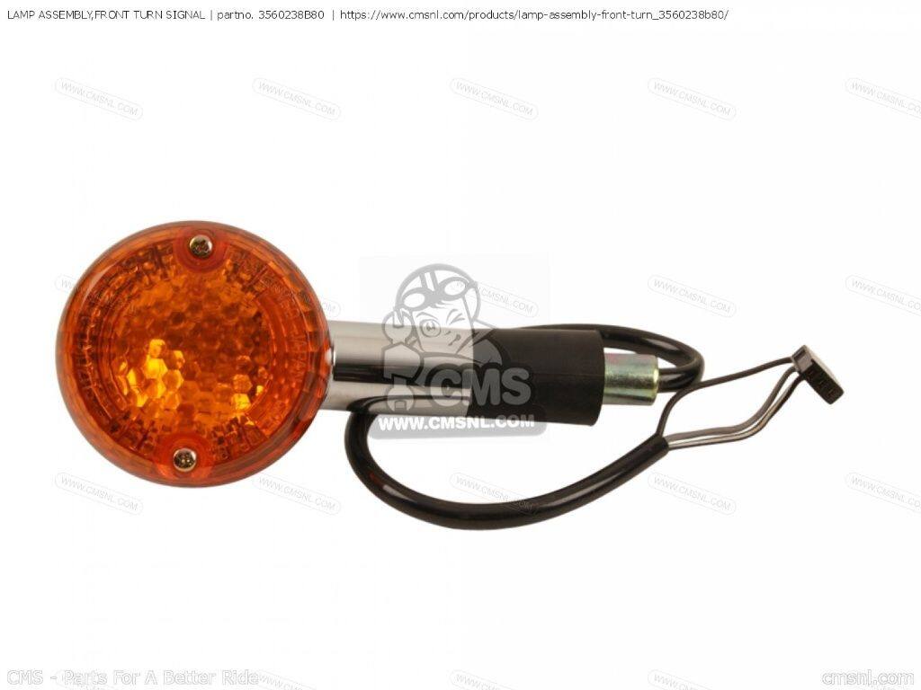 CMS シーエムエス (35602-38B30-999) LAMP ASSEMBLY，FRONT TURN SIGNAL［3560238B80］ VS1400GLP INTRUDER SUZUKI スズキ ウインカー 灯火類 電装系