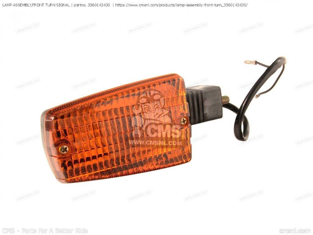 CMS シーエムエス (35603-31331) LAMP ASSEMBLY，FRONT TURN SIGNAL［3560143430］ GS1100E GS1100ES GS550E GS550ES GS750E GS750ES SUZUKI スズキ ウインカー 灯火類 電装系