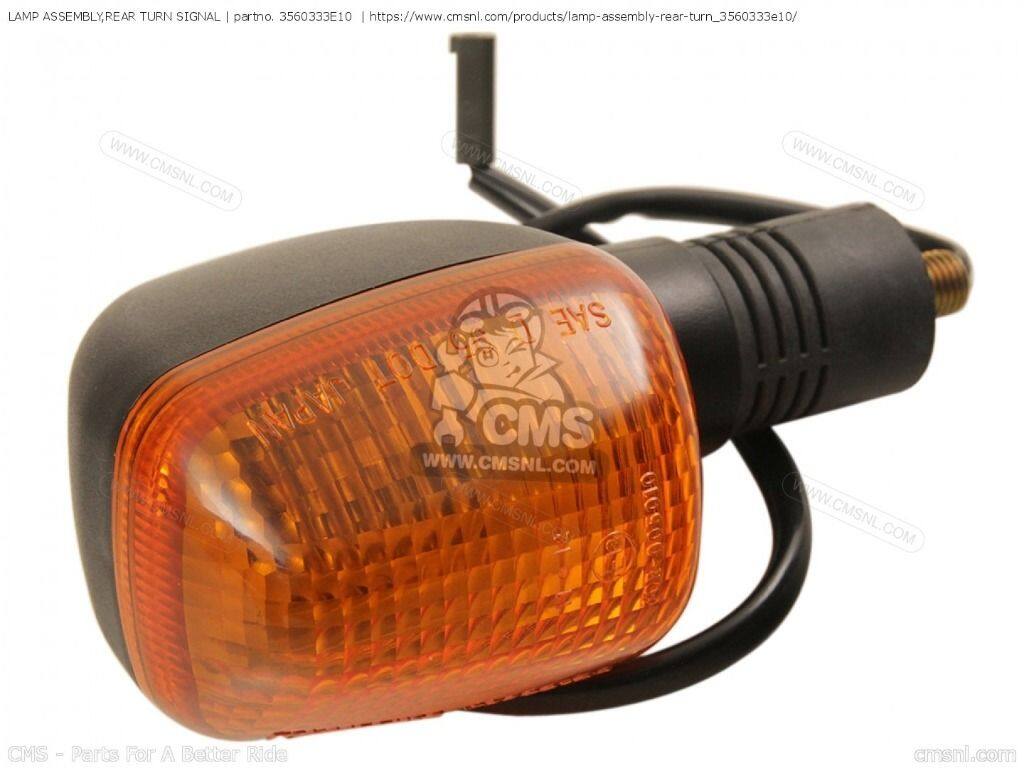 CMS シーエムエス (35603-33E30) LAMP ASSEMBLY，REAR TURN SIGNAL［3560333E10］ SV650 SV650S SUZUKI スズキ ウインカー 灯火類 電装系