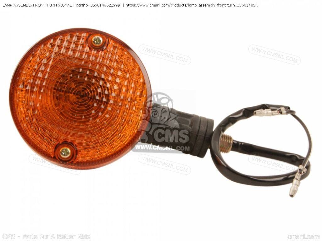CMS シーエムエス (35603-48532-999) LAMP ASSEMBLY，FRONT TURN SIGNAL［3560148522999］ DR500S SUZUKI スズキ ウインカー 灯火類 電装系