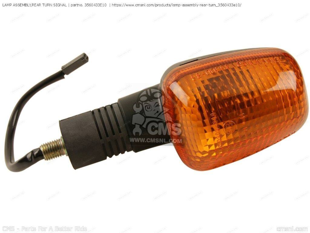 CMS シーエムエス (35604-33E30) LAMP ASSEMBLY，REAR TURN SIGNAL［3560433E10］ SV650 SV650S SUZUKI スズキ ウインカー 灯火類 電装系