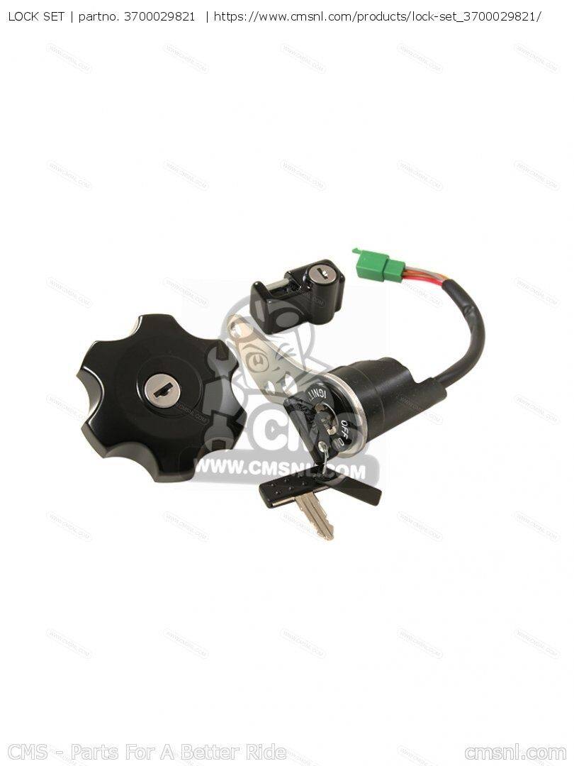 CMS シーエムエス (37000-29822) LOCK SET［3700029821］ DR-Z400S SUZUKI スズキ ...