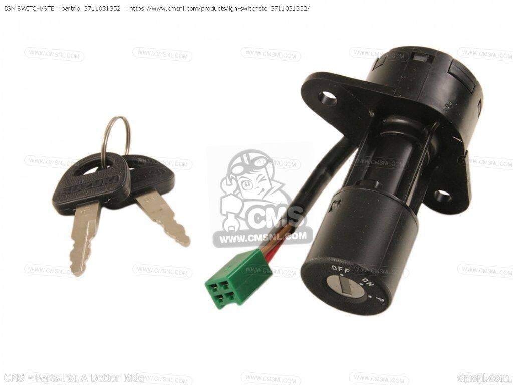 CMS シーエムエス (37110-05303) IGN SWITCH/STE［3711031352］ GSX750E GSX750EF GSX750ES SUZUKI スズキ キーシリンダー・鍵 スイッチ・ハーネス関係 電装系