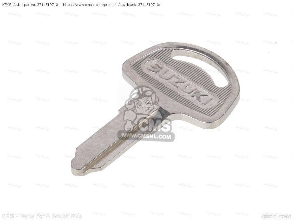 CMS シーエムエス (37146-49300) KEY，BLANK［3714519710］ SUZUKI スズキ キーシリンダー・鍵 スイッチ・ハーネス関係 電装系