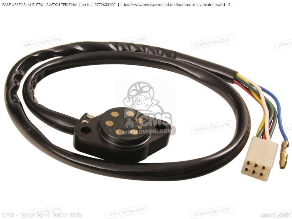 CMS シーエムエス (37720-45100) BASE ASSEMBLY，NEUTRAL SWITCH TERMINAL［3772033200］ SUZUKI スズキ ミッション・ギア エンジンパーツ エンジン