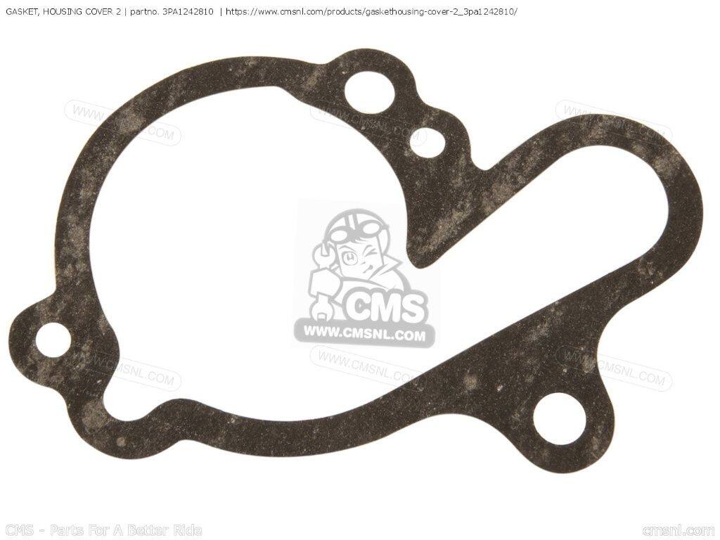 CMS シーエムエス (3PA-12428-11-00) GASKET， HOUSING COVER 2 (NAS)［3PA1242810］ TZR125 YAMAHA ヤマハ ガスケット