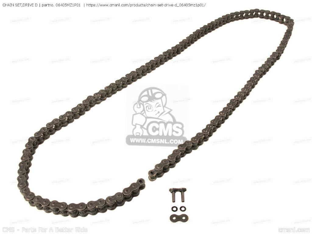 CMS シーエムエス (40540-MZ1-316) CHAIN SET，DRIVE D［06405MZ1P01］ CB1000R CB1000RA CB900F HORNET CBF1000 CBF1000A CBF1000S CBF1000T VFR800 INTERCEPTOR VFR800A VFR800FI HONDA ホンダ スプロケット・チェーンセット 駆動系