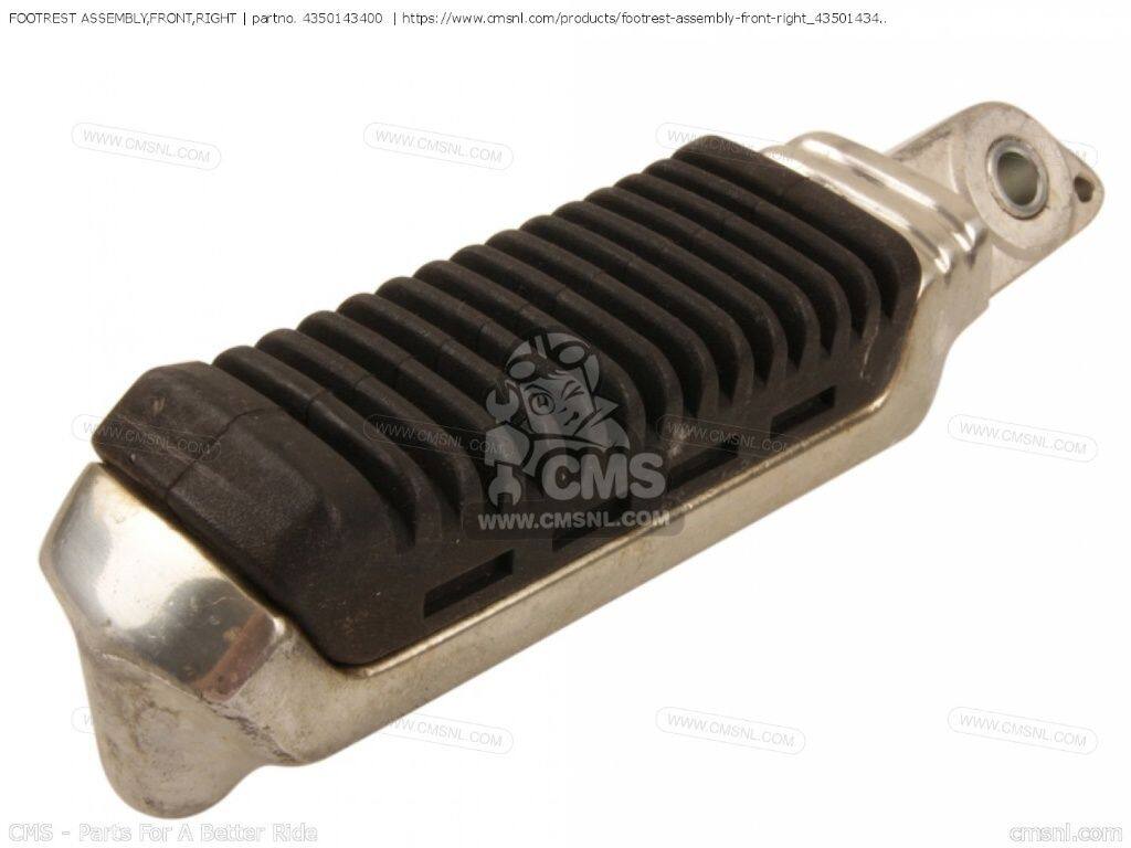 CMS シーエムエス (43510-48B51) FOOTREST ASSEMBLY，FRONT，RIGHT［4350143400］ GS550E GS550EF GS550ES GS550ES3 GS550ESE GS550ESF GS550ESG GSX500E GSX500ES GSX550E GSX550EF GSX550ES GSX550EU SUZUKI スズキ フットペグ ステップ 足回り