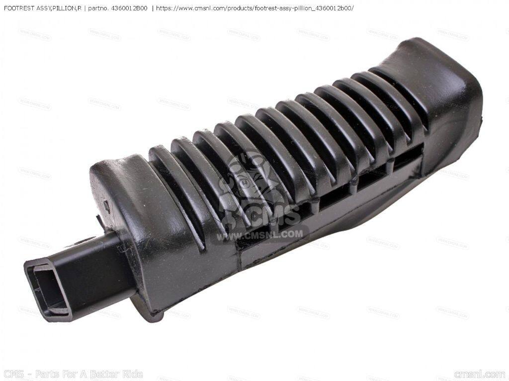 CMS シーエムエス (43600-12B01) FOOTREST ASSY，PILLION，R［4360012B00］ DL650 VSTROM DL650A GS500 GS500E GS500ESK GS500EU GS500F SUZUKI スズキ フットペグ ステップ 足回り