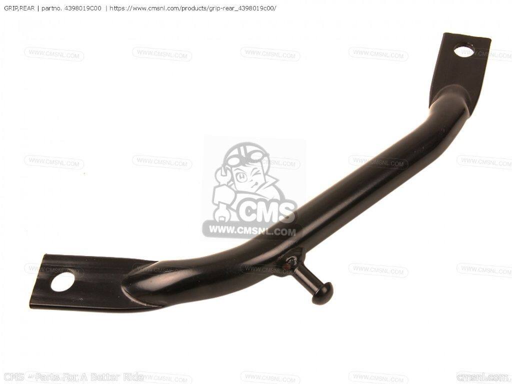 CMS シーエムエス (43980-19C02) GRIP，REAR［4398019C00］ GSX600F KATANA GSX600FU GSX600FU2 SUZUKI スズキ グラブバー・タンデムバー・シーシーバー 外装