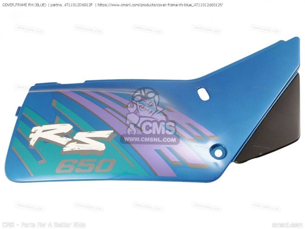 ■商品概要互換純正品番：4711012D6012F■詳細説明【世界中の名車を蘇らせるCMS。あなたの愛車に、再び命を吹き込みませんか？】「メーカー廃盤(ご相談パーツ)で修理を諦めていた...」「オークションで出所不明の中古品を買うより、安心できる新品が欲しい...」そんなクラシックバイク・絶版車オーナーの救世主となるのが、オランダに本拠を置く世界最大級のパーツサプライヤー「CMS」です。1948年の名車から最新モデルまで、圧倒的なラインナップで、あなたの愛車への情熱とレストアを強力にサポートします。■幻のパーツが手に入る！高品質なリプロパーツの感動CMSの最大の魅力は、貴重なデッドストック純正部品だけでなく、すでに供給が途絶えたマフラーや電装系などの重要部品を、オリジナルの寸法や外観に合わせて精巧に復元した「高品質リプロダクションパーツ(代替品)」を豊富に扱っている点です。■プロフェッショナルな部品探しの醍醐味CMSの商品は、プロのメカニックが愛用する「パーツリスト(展開図)」をベースに厳密に管理されています。そのため、商品名が「DIAGRAM(図解)」とだけ表記され、詳細な説明文がない、まさに玄人向けの実用的な仕様となっています。ご注文の際は、宝探しのように必ずご自身の愛車の「メーカー純正パーツリスト」を開き、記載されている『純正部品番号(OEM品番)』と本ページの品番が完全に一致しているかをご自身でご確認ください。■注意点※海外メーカーの製品は、納期が不安定な場合がございます。※商品画像はイメージです。実際の商品と異なる場合がございます。※メーカー都合により商品の仕様変更がある場合がございます。ご了承ください。※性能向上や他車との統合・共通化など様々な理由により、メーカーが発売当初とは異なる部品を代替部品(統合部品)として使用する場合があります。※メーカーでは元の部品に相当するとみなしている為、旧品番でご注文頂いた場合でも代替部品(統合部品)へ自動的に変更される場合があります。　※受注後のキャンセル、返品、都合交換はできません。予めご了承ください。■適合車種DR650RS&ensp;DR650RS 年式: 90-91DR650RSE&ensp;DR650RSE 年式: 91-96DR650RSEU&ensp;DR650RSEU 年式: 91-96DR650RSU&ensp;DR650RSU 年式: 90-91