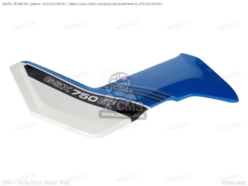 ■商品概要互換純正品番：47610313207JH■詳細説明【世界中の名車を蘇らせるCMS。あなたの愛車に、再び命を吹き込みませんか？】「メーカー廃盤(ご相談パーツ)で修理を諦めていた...」「オークションで出所不明の中古品を買うより、安心できる新品が欲しい...」そんなクラシックバイク・絶版車オーナーの救世主となるのが、オランダに本拠を置く世界最大級のパーツサプライヤー「CMS」です。1948年の名車から最新モデルまで、圧倒的なラインナップで、あなたの愛車への情熱とレストアを強力にサポートします。■幻のパーツが手に入る！高品質なリプロパーツの感動CMSの最大の魅力は、貴重なデッドストック純正部品だけでなく、すでに供給が途絶えたマフラーや電装系などの重要部品を、オリジナルの寸法や外観に合わせて精巧に復元した「高品質リプロダクションパーツ(代替品)」を豊富に扱っている点です。■プロフェッショナルな部品探しの醍醐味CMSの商品は、プロのメカニックが愛用する「パーツリスト(展開図)」をベースに厳密に管理されています。そのため、商品名が「DIAGRAM(図解)」とだけ表記され、詳細な説明文がない、まさに玄人向けの実用的な仕様となっています。ご注文の際は、宝探しのように必ずご自身の愛車の「メーカー純正パーツリスト」を開き、記載されている『純正部品番号(OEM品番)』と本ページの品番が完全に一致しているかをご自身でご確認ください。■注意点※海外メーカーの製品は、納期が不安定な場合がございます。※商品画像はイメージです。実際の商品と異なる場合がございます。※メーカー都合により商品の仕様変更がある場合がございます。ご了承ください。※性能向上や他車との統合・共通化など様々な理由により、メーカーが発売当初とは異なる部品を代替部品(統合部品)として使用する場合があります。※メーカーでは元の部品に相当するとみなしている為、旧品番でご注文頂いた場合でも代替部品(統合部品)へ自動的に変更される場合があります。　※受注後のキャンセル、返品、都合交換はできません。予めご了承ください。■適合車種GSX750E&ensp;GSX750E 年式: 85GSX750EF&ensp;GSX750EF 年式: 85GSX750ES&ensp;GSX750ES 年式: 85-86