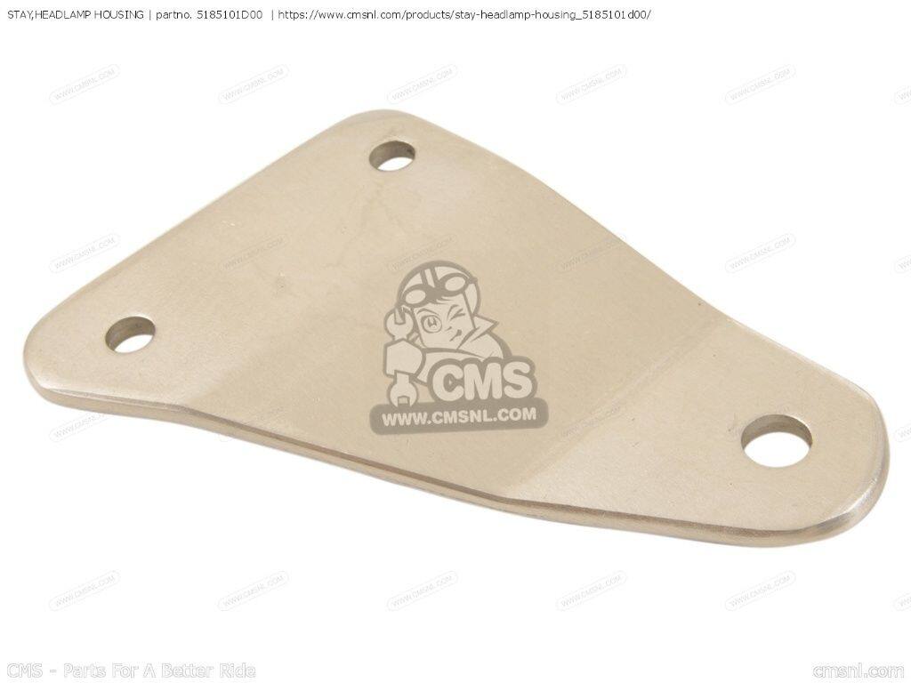 CMS シーエムエス (51011-0BE00) STAY，HEADLAMP HOUSING［5185101D00］ GS500E SUZUKI スズキ ヘッドライト 灯火類 電装系