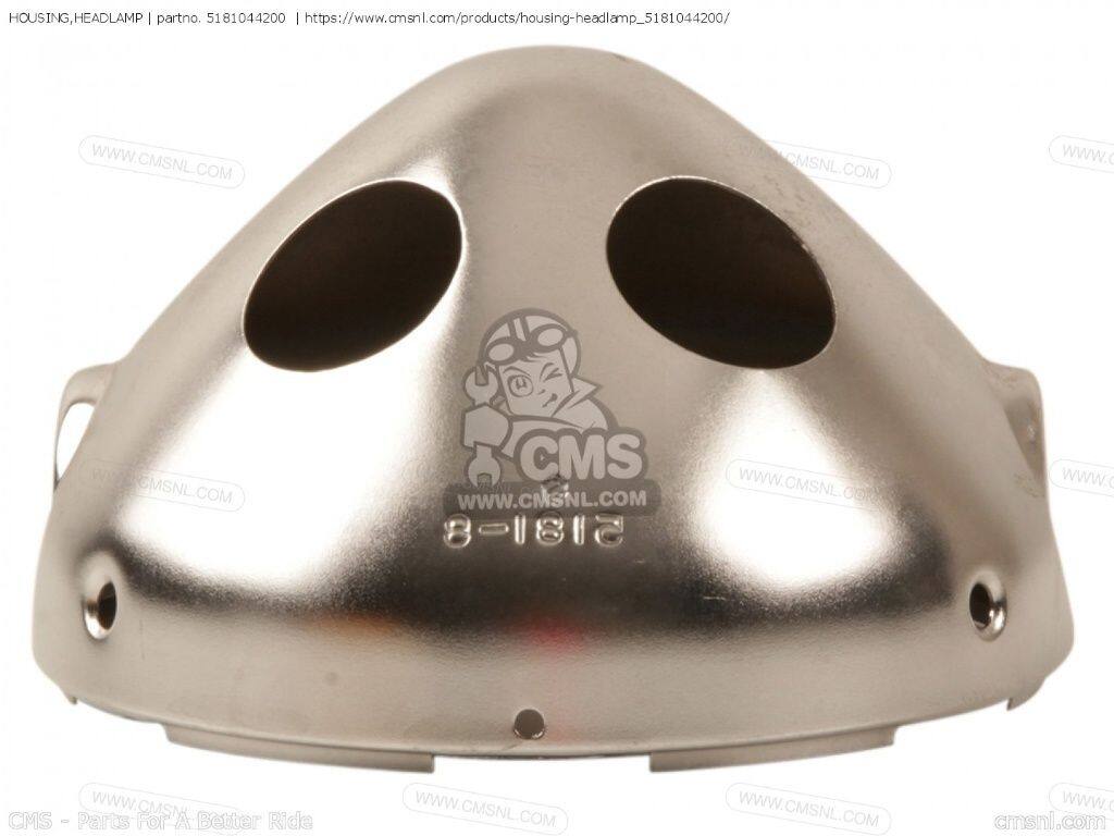 CMS シーエムエス (51810-44201) HOUSING，HEADLAMP［5181044200］ GN125 GN125E GN400T GN400TX GN400XT GN400XX GS300L GS450L GSX400L SUZUKI スズキ ヘッドライト 灯火類 電装系