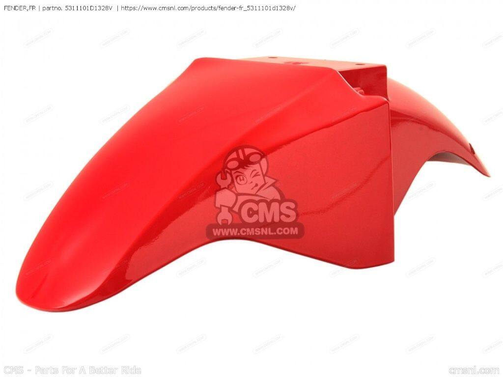 CMS シーエムエス (53111-01D13-28V) FENDER，FRONT［5311101D2028V］ RG125U SUZUKI スズキ フロントフェンダー フェンダー関連 外装