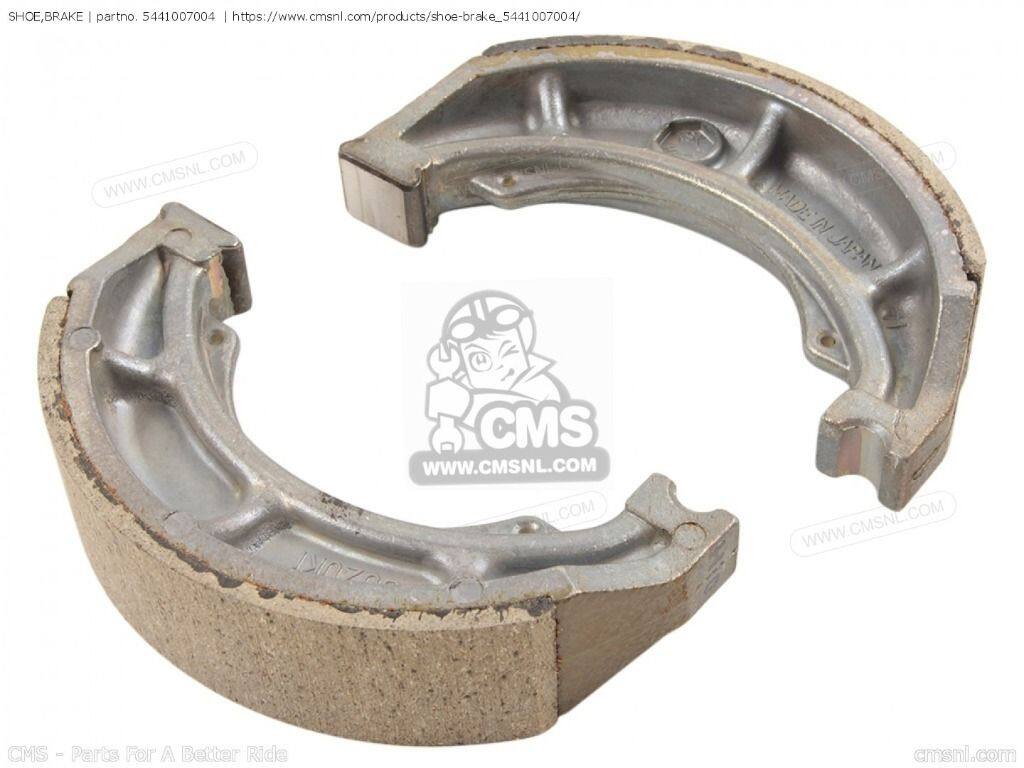 CMS シーエムエス (54400-07870) SHOE，BRAKE［5441007004］ GN125 GN125E GN250 G...
