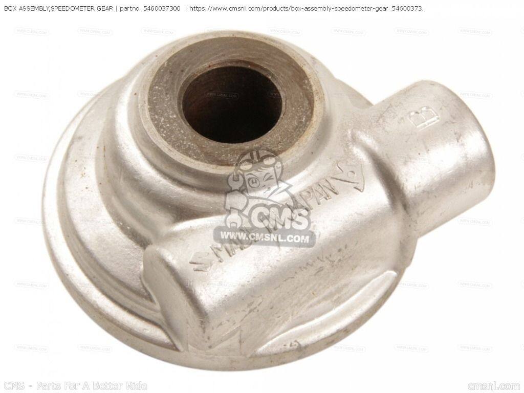 CMS シーエムエス (54600-37302) BOX ASSEMBLY，SPEEDOMETER GEAR［5460037300］ GN400T GN400TX GN400XT GN400XX GS450E GS450EU GS450S GS450SU GSX400E GSX400S SUZUKI スズキ その他スピードメーターオプション・補修部品 メーター・インジケーター関係 電装系