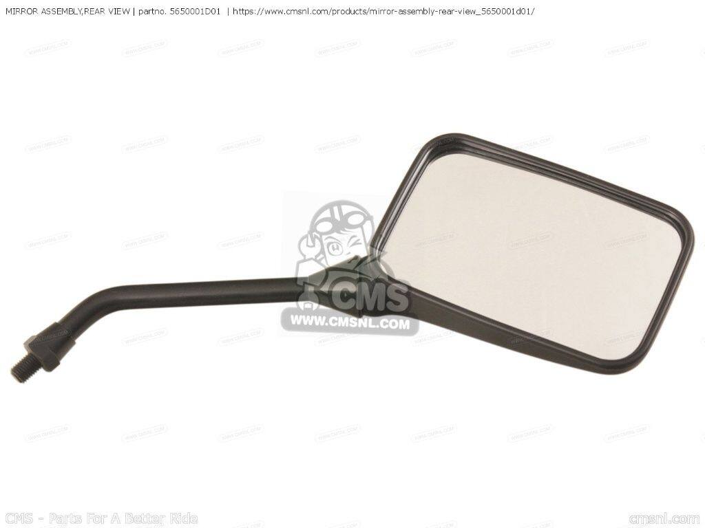 CMS シーエムエス (56500-01D02) MIRROR ASSEMBLY，REAR VIEW［5650001D01］ GS500E GS500ESK GS500EU GS550ES GS550ESE GS550EF GS550ESF GS550ESG 83-86 D-G USA SUZUKI スズキ ミラー ハンドル