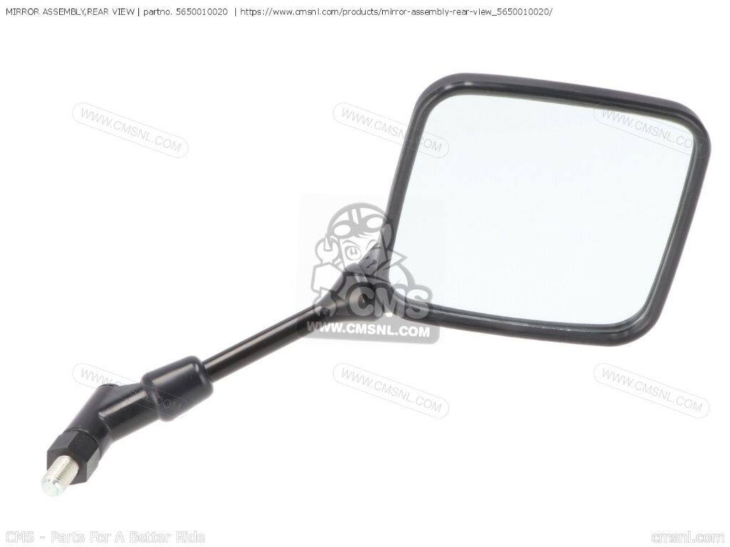 CMS シーエムエス (56500-13A51) MIRROR ASSEMBLY，REAR VIEW［5650010020］ DR600R DR600RU DR600S DR600SU DR750S DR750SU GSX550E GSX550EF GSX550ES GSX550EU GSX750E GSX750EF GSX750ES TS125X TS125XU TS250X SUZUKI スズキ ミラー ハンドル
