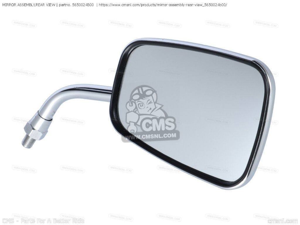 CMS シーエムエス (56500-24B20) MIRROR ASSEMBLY，REAR VIEW［5650024B00］ LS650 SAVAGE LS650F LS650P SUZUKI スズキ その他ハンドルオプション・補修部品 ハンドル