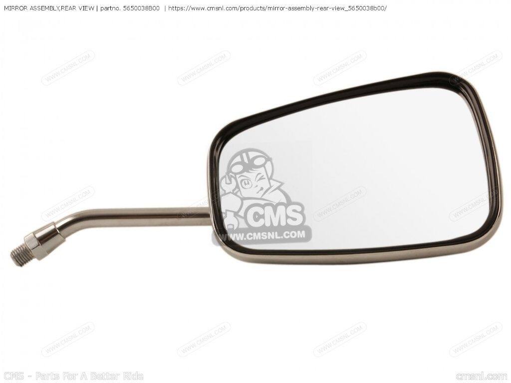 CMS シーエムエス (56500-38B02) MIRROR ASSEMBLY，REAR VIEW［5650038B00］ VS1400GLP INTRUDER SUZUKI スズキ ミラー ハンドル