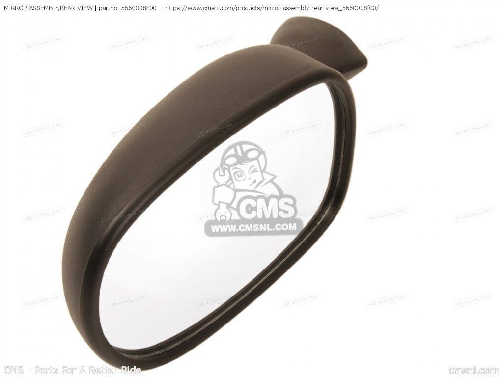 CMS シーエムエス (56600-08F10) MIRROR ASSEMBLY，REAR VIEW［5660008F00］ GSX600F KATANA GSX750F SUZUKI スズキ ミラー ハンドル