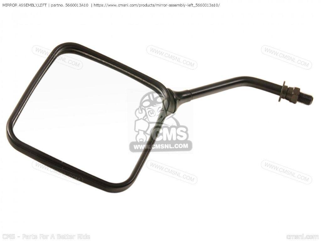 CMS シーエムエス (56600-13A11) MIRROR ASSEMBLY，LEFT［5660013A10］ DR250SE DR350SE SP600 TS250X SUZUKI スズキ ミラー ハンドル