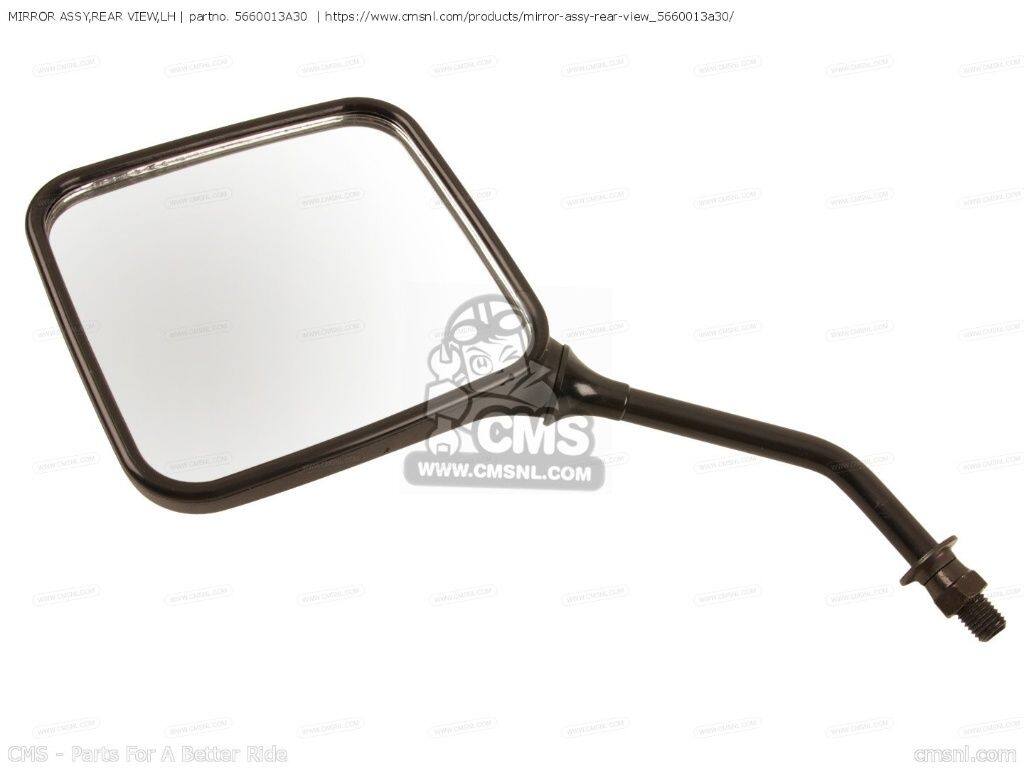 乐天商城 - CMS シーエムエス (56600-13A11) MIRROR ASSY，REAR VIEW，LH［5660013A30］ TS250X SUZUKI スズキ ミラー ハンドル