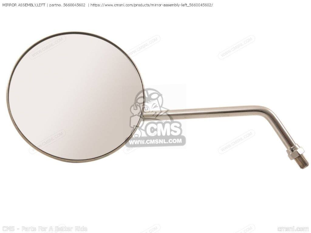 CMS シーエムエス (56600-45014) MIRROR ASSEMBLY，LEFT［5660045602］ DR250S GS400 GS400E TS125ER SUZUKI スズキ ミラー ハンドル