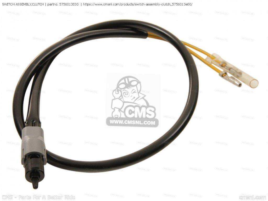 CMS シーエムエス (57560-13E02) SWITCH ASSEMBLY，CLUTCH［5756013E00］ DR-Z250 DR-Z400 DR-Z400E DR-Z400S DR-Z400SM DRZ400E 2005 SUZUKI スズキ その他クラッチオプション・補修部品 駆動系