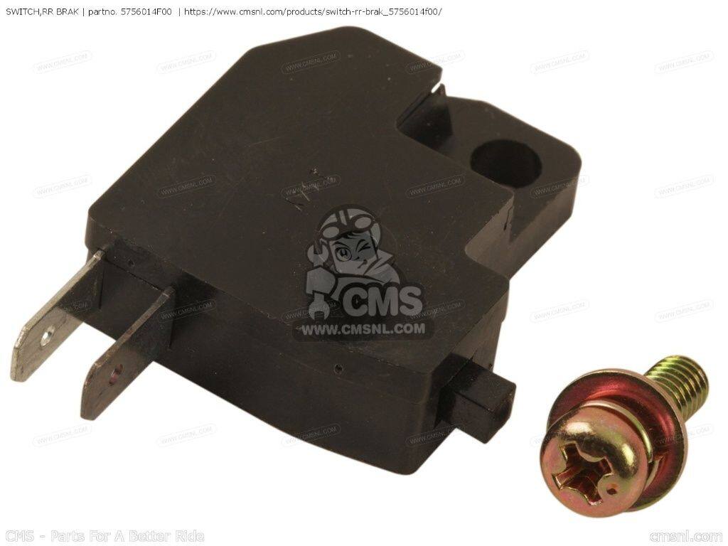 CMS シーエムエス (57560-14F01) SWITCH，RR BRAK［5756014F00］ AN250 AN400 BURGMAN AN400S AN650 SUZUKI スズキ その他ブレーキパーツ ブレーキ