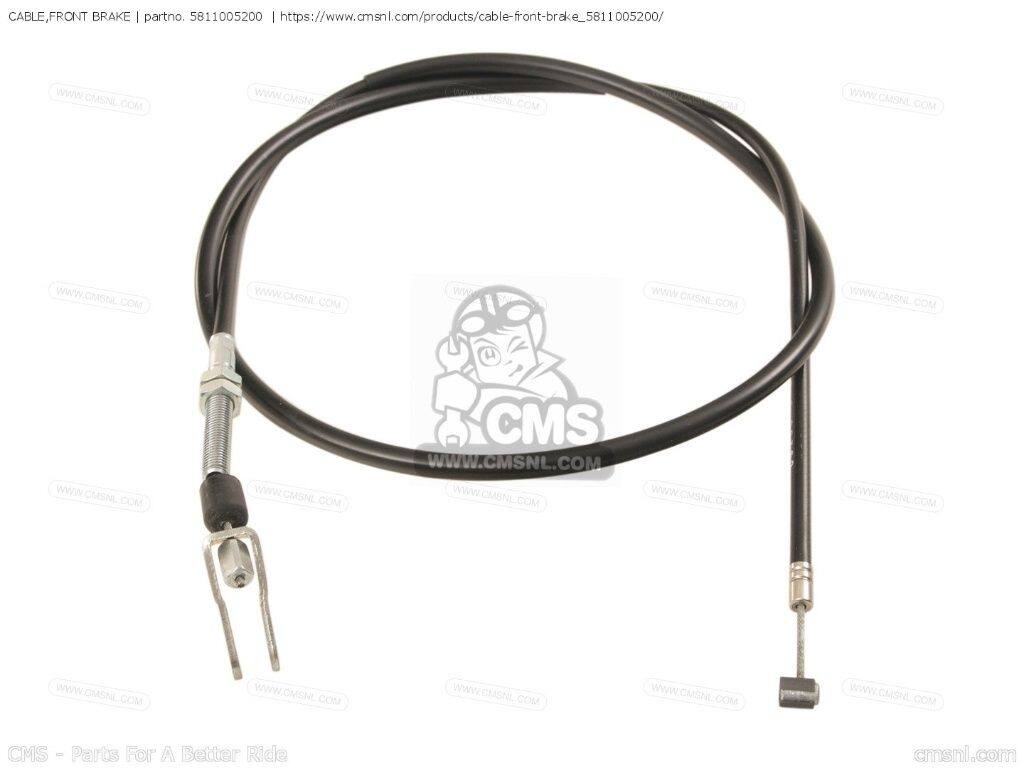 CMS シーエムエス (58110-29303) CABLE，FRONT BRAKE［5811005200］ DR125 DR125S SP125 SUZUKI スズキ その他ハンドルオプション・補修部品 ハンドル