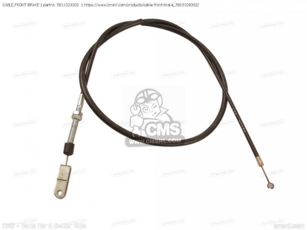 CMS シーエムエス (58110-29303) CABLE，FRONT BRAKE［5811029302］ TS185ER SUZUKI スズキ 配線・コード