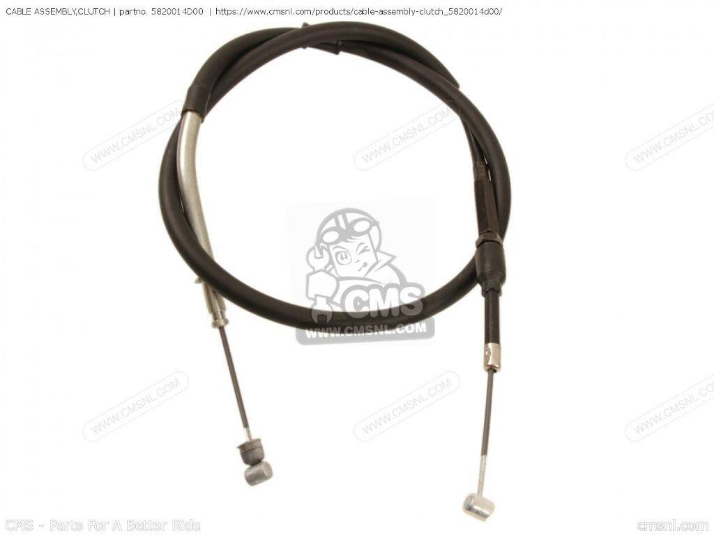 CMS シーエムエス (58200-14D01) CABLE ASSEMBLY，CLUTCH［5820014D00］ DR250 DR250SE DR350 DR350SE SUZUKI スズキ その他ハンドルオプション・補修部品 ハンドル