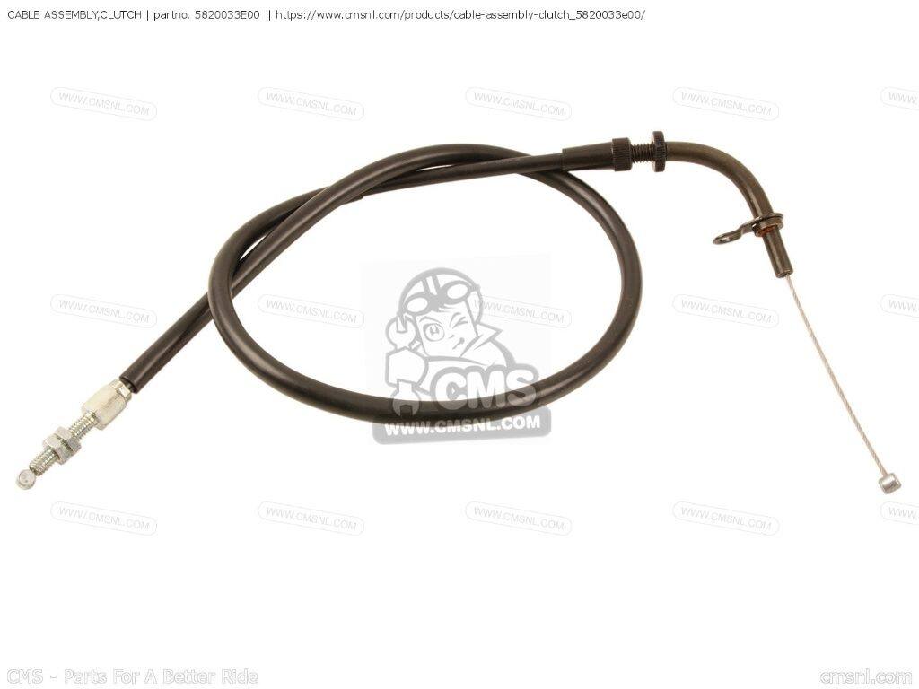 CMS シーエムエス (58200-33E01) CABLE ASSEMBLY，CLUTCH［5820033E00］ GSXR750 SUZUKI スズキ その他ハンドルオプション・補修部品 ハンドル
