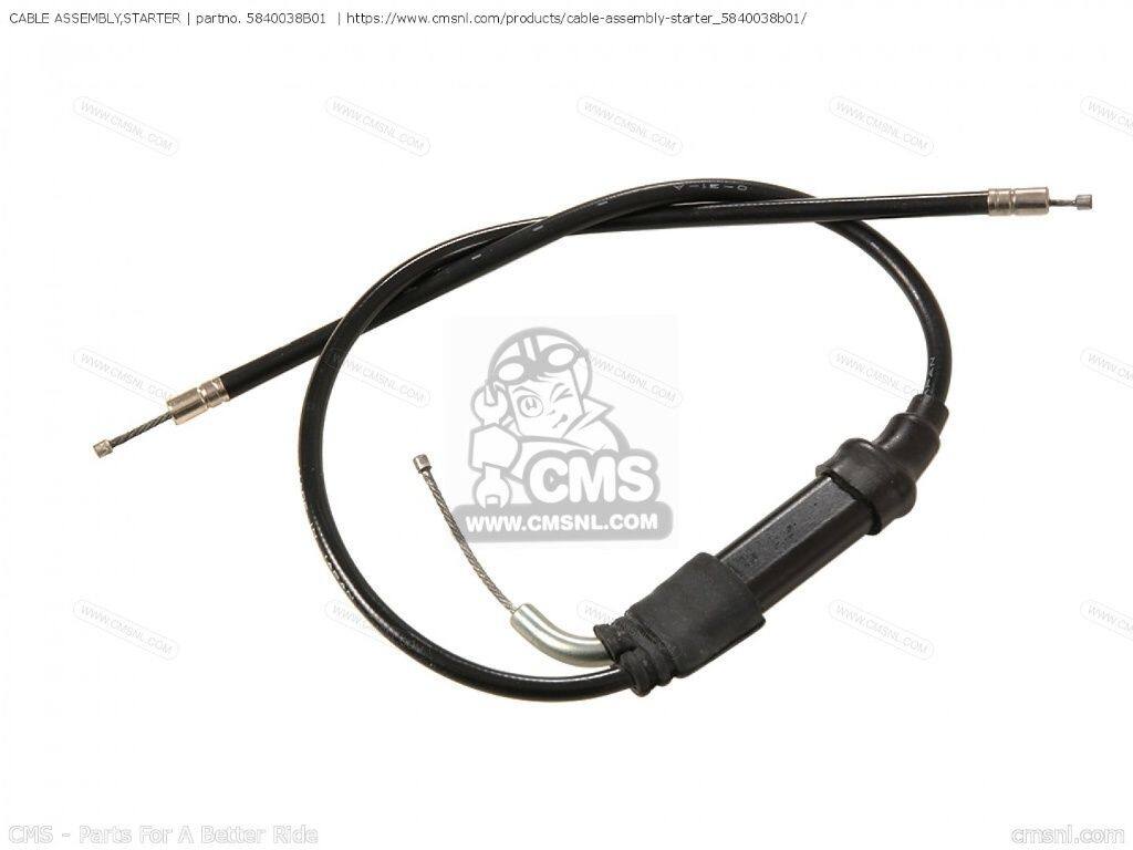 CMS シーエムエス (58400-39B00) CABLE ASSEMBLY，STARTER［5840038B01］ VS1400GLF VS1400GLP BOULEVARD S83 INTRUDER SUZUKI スズキ スターターモーター 電装系