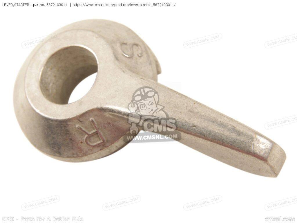 CMS シーエムエス (58721-25611) LEVER，STARTER［5872103011］ B120 F70 MT50 TRA...