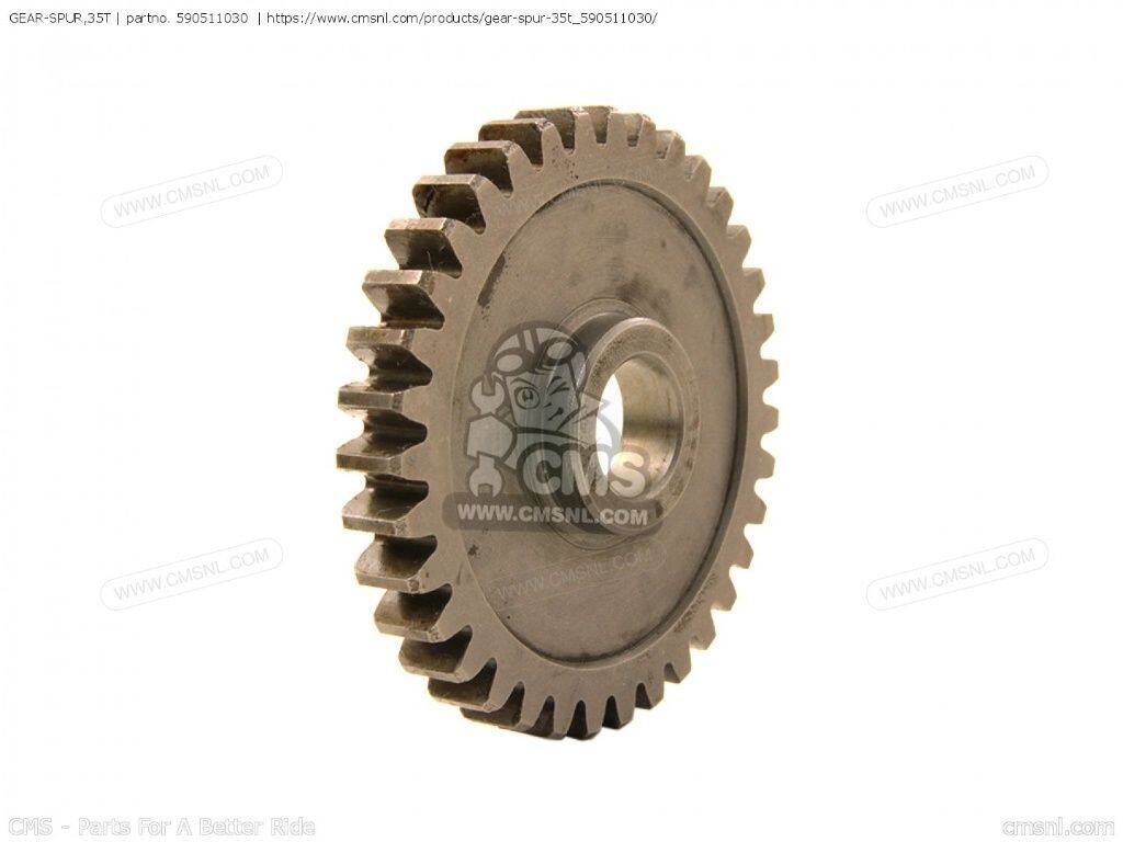 CMS シーエムエス (59051-1204) GEAR-SPUR，35T［590511030］ AR50C2 AR50C3 AR50C4 AR50C5 AR80C2 AR80C3 AR80C4 AR80C5 KAWASAKI カワサキ ミッション・ギア エンジンパーツ エンジン
